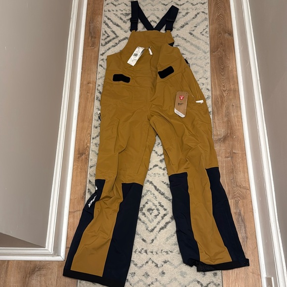 NWT Adidas Terrex Resort Two-Layer Insulated Bib Pant - Picture 2 of 5